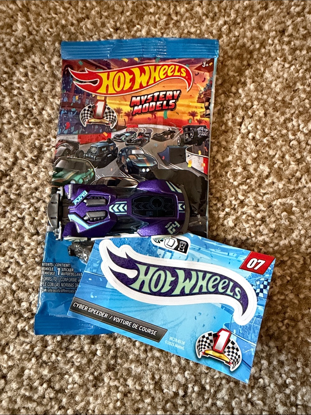 Hot Wheels “Not So Mystery” Models - Cyber Speeder